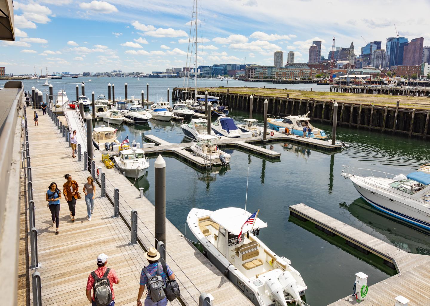 Pier 6 Harborwalk at Charlestown Marina